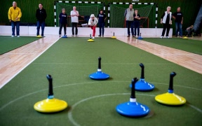 Mattcurling och inomhus boule startar 4 september kl  14.00