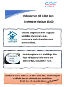 Info på Gilllet