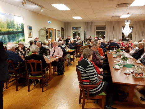 SPF Boxholm julbord på Bjursdalen