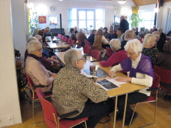 Den 16 mars hölls medlemsmöte som skrivits i programmet