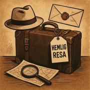 Hemlig resa fullbokad!