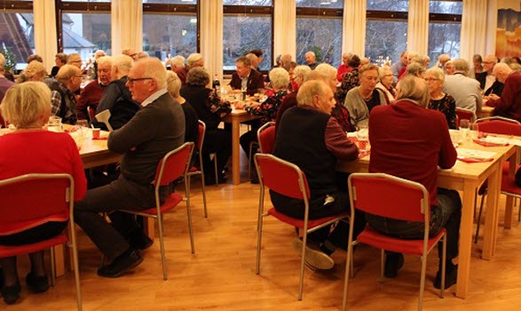 20181213 Julbord med lucia
