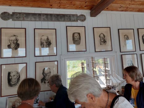 220705 Grisslehamn och Albert Engström