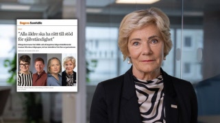 Debatt: Alla äldre ska ha rätt till stöd för självständighet