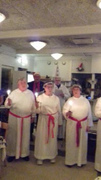 Julfest med Lucia