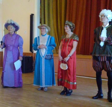 19 mars 2019 Nostalgisk modevisning av Moheda hembygdsförening 