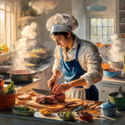 Lunch på Åby Krog 24 mars