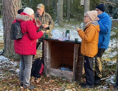 231117 Vandring i Janstorpskogen+