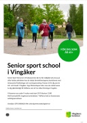 Senior sport school i Vingåker