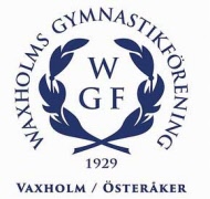 Träna med Waxholms Gymnastikförening WGF HT-2025