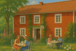 Sommarcafé i Björkviks sockenstuga