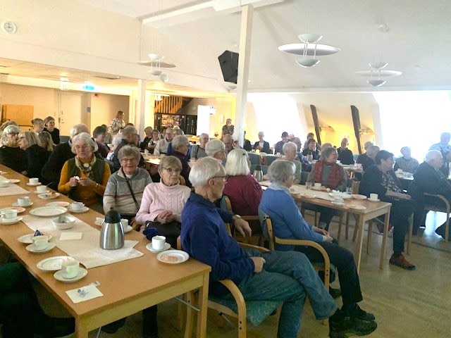 Intresset för att höra berättelsen om "Nille på Ringsö" var stort.