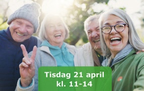 Seniormässa i Munkedals Folkets Hus 21 april