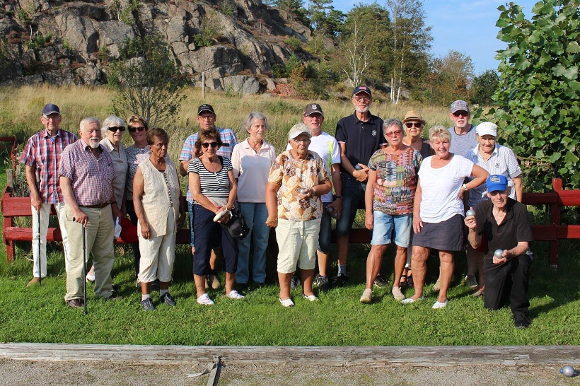 Gruppbild från avslutningen den 27 augusti 2019.