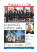 17/5: Polisens kör med Carry Persson.