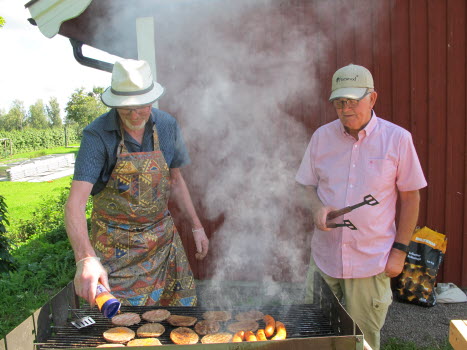 Grillfest i Kulterna vid Kättilstad kyrka