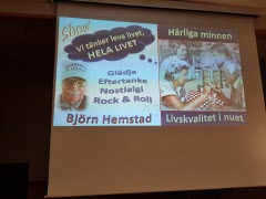 Medryckande nostalgishow på medlemsträffen