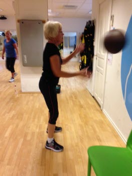 SPF Eklandet tränar på Studio Fitness