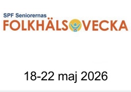 Program för Folkhälsoveckan 18-22 maj 2026