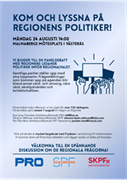 Paneldebatt 24 augusti kl. 14