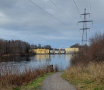 Vandring längs Dalävens raviner mot Bullerforsen