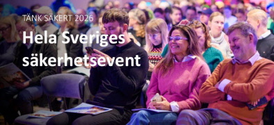 Digitalidag 9 oktober --- TÄNK SÄKERT 2026 Hela Sveriges säkerhetsevent