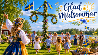 Glad midsommar