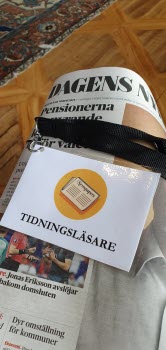 Biljett för tidningsläsare på slottet