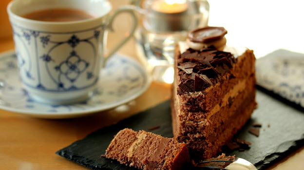 Kaffe och kaka