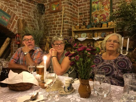 På restaurangen