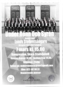 Få en försmak av våren med Lunds Studentsångare