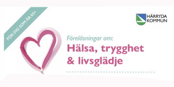 Härryda kommun erbjuder kostnadsfri föreläsning den 21/4 i Landvetter och 8/5 i Mölnlycke
