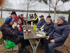 Vårens första vandring