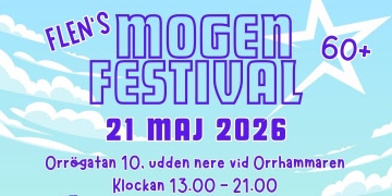 Den 21 maj blir det mogenfestival i Flen!