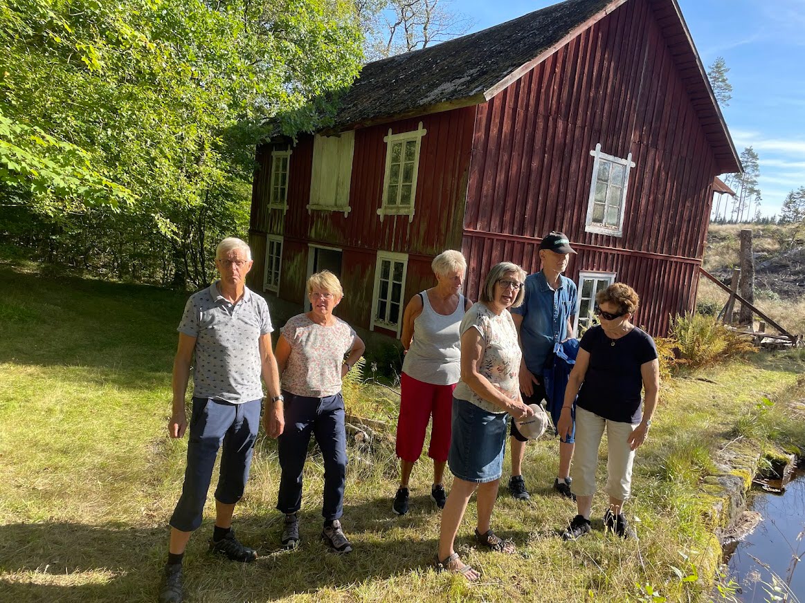 Information vid Kvarnen i Ågård av Leif och Carola Andersson