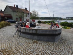 Inga vågor på torra land