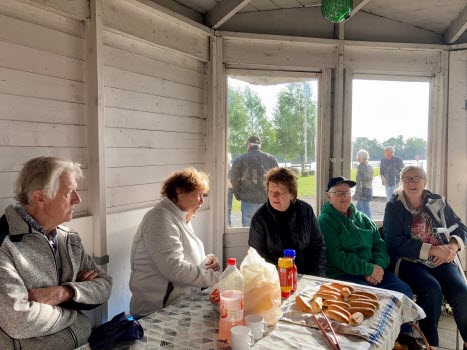 Gökotta i Kalvshaga båthamn