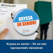 Kryssa ditt val i kommun, region och riksdag