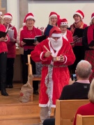 Ljungkören bjöd på julkoncert i Ljunkyrkan
