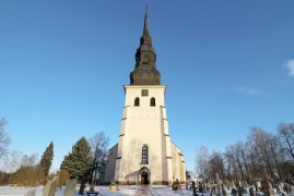 Visning av Stora Tuna Kyrka den 4 november
