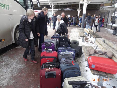 Ankomst till Vikingterminalen