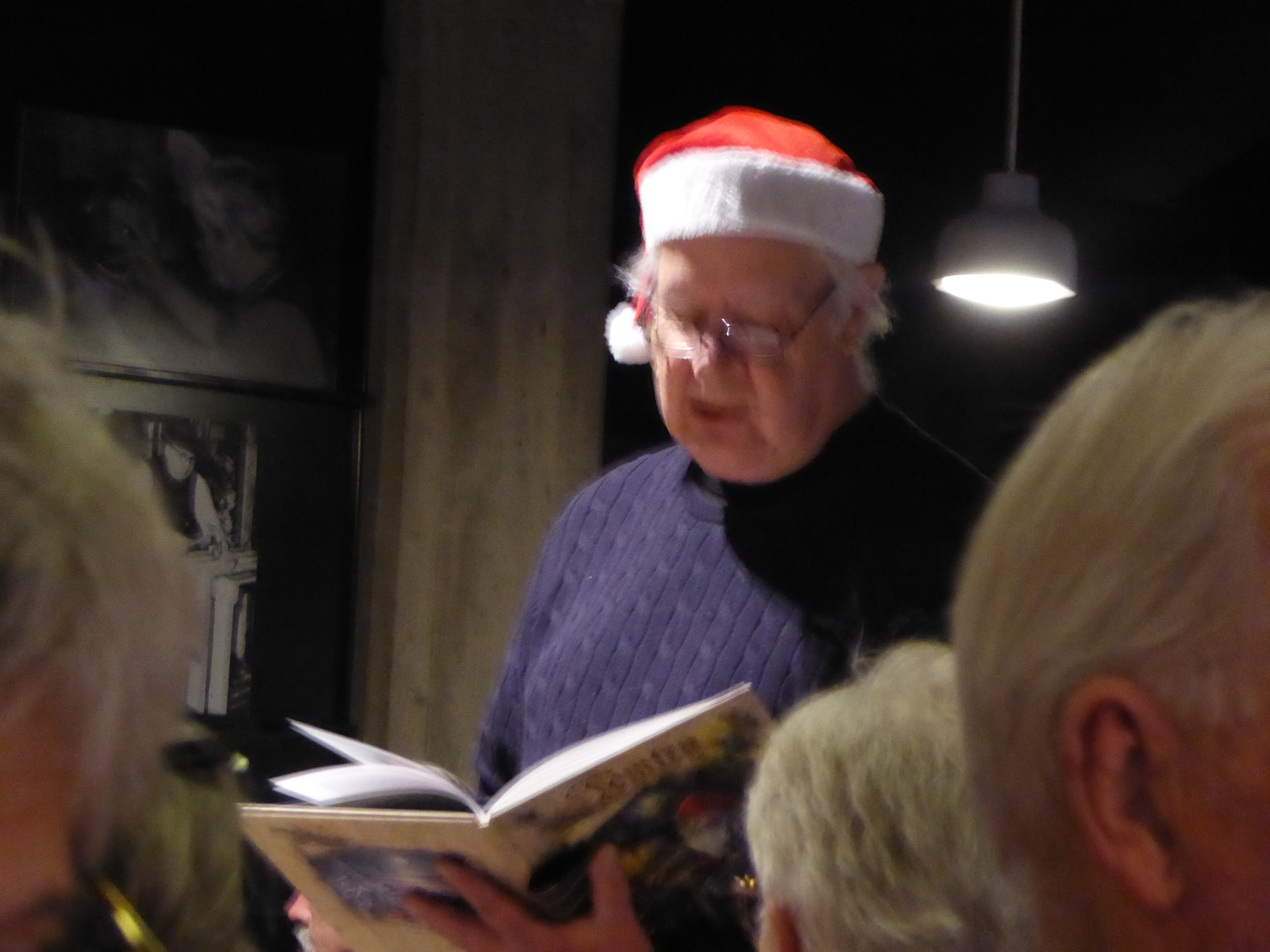 Jan läser Viktor Rydbergs "Tomten"