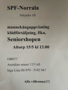 Mannekänguppvisning Seniorshopen