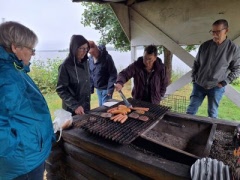 Grillning vid Sandgårdslandet