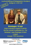 Lunchunderhållning på Hembygdsgården