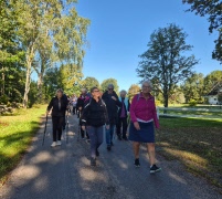 Vi valde denna gång att gånga mot Kvänjarp och Orberg.
