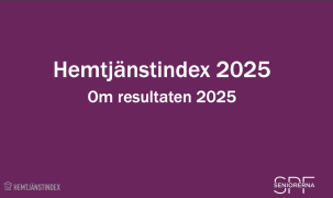 Resultat för Lidingö i SPF:s hemtjänstindex