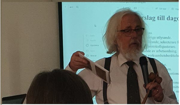 harald vid årsmötet