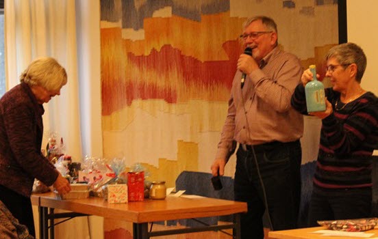 20181122 Auktion, information, Birgitta och Börje