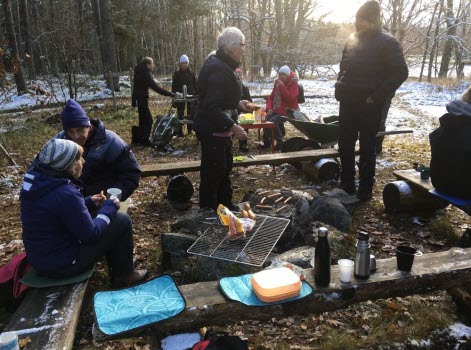 231117 Vandring i Janstorpskogen+